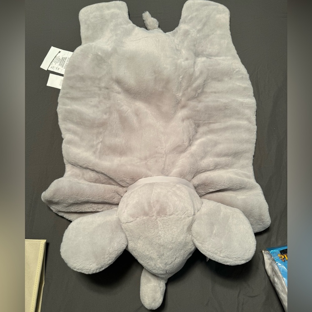 NWT Pottery Barn Kids Elephant Critter Plush Play Mat